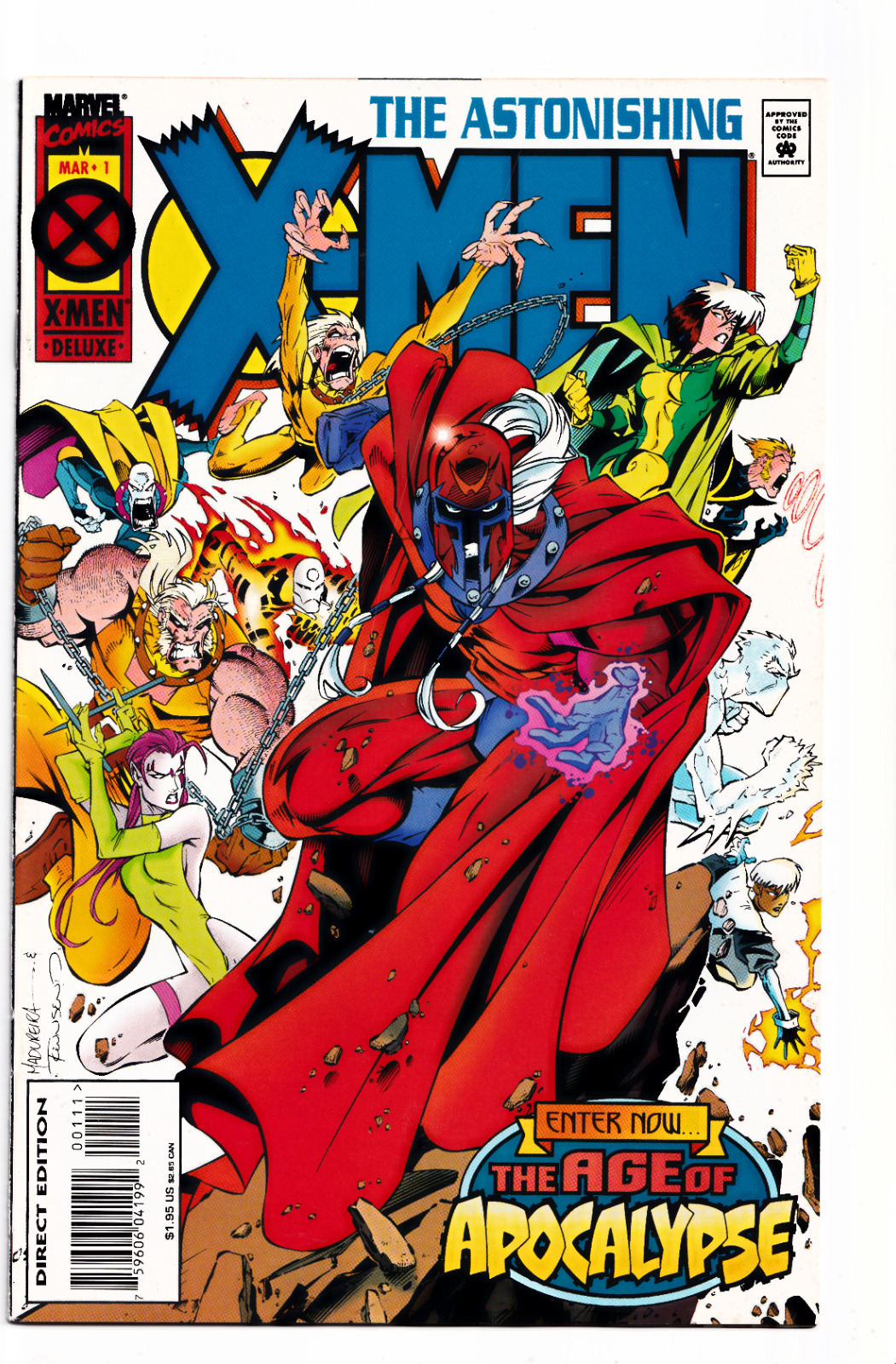 ASTONISHING X-MEN #1 (1995 Marvel Comics