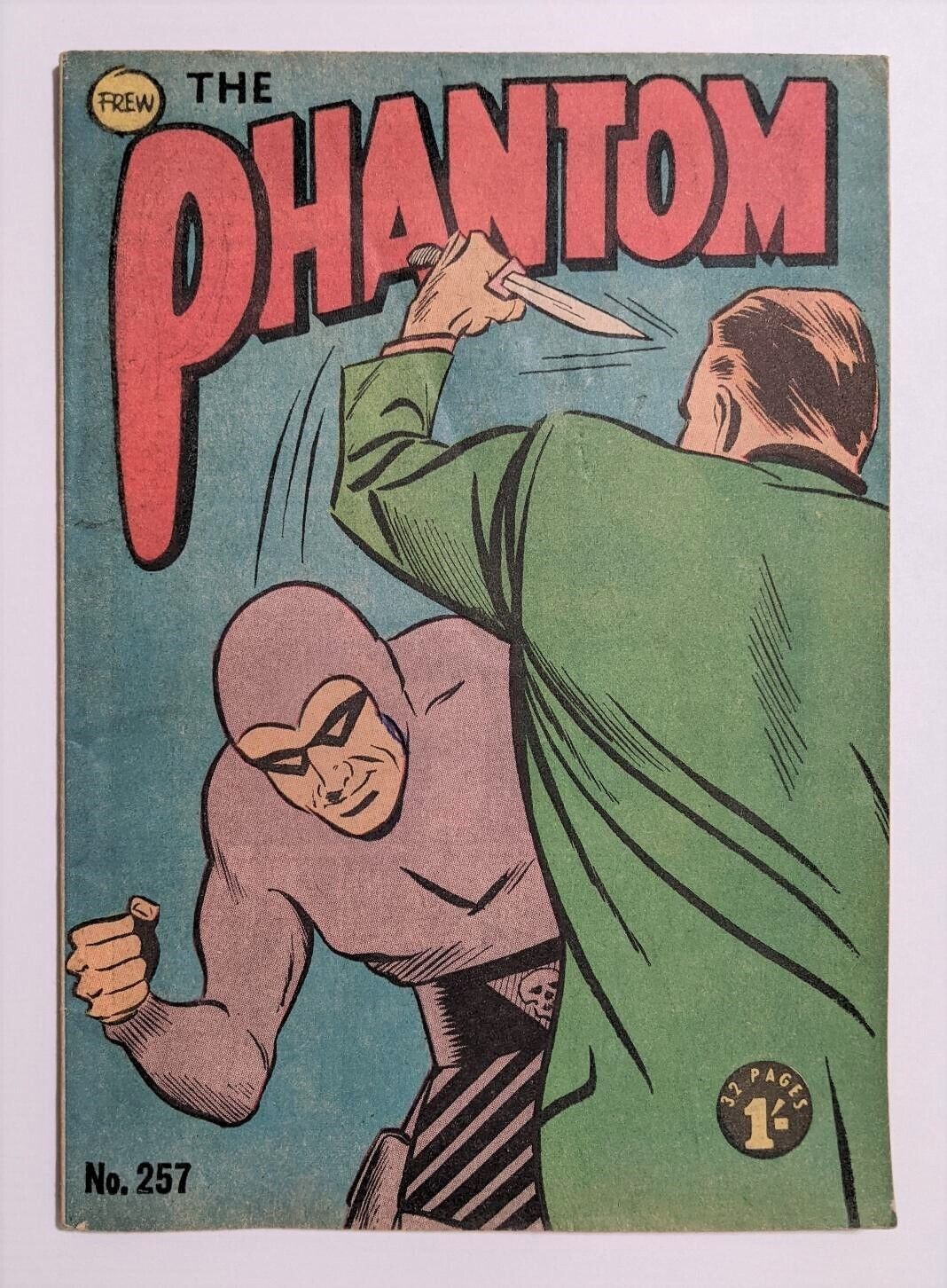 The Phantom 1964 Australia Vintage Frew Publications Comic Book #257