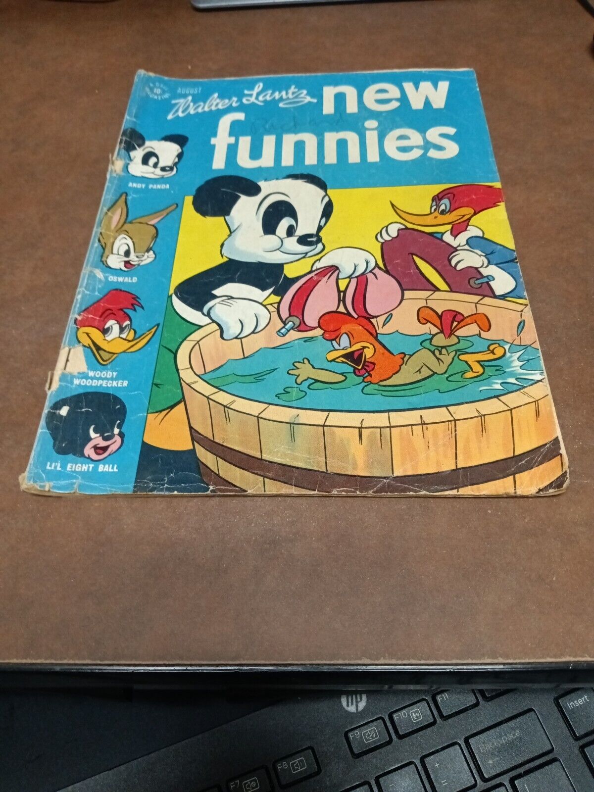 New Funnies #114 Dell comics 1946 golden age Andy panda woody woodpecker oswald