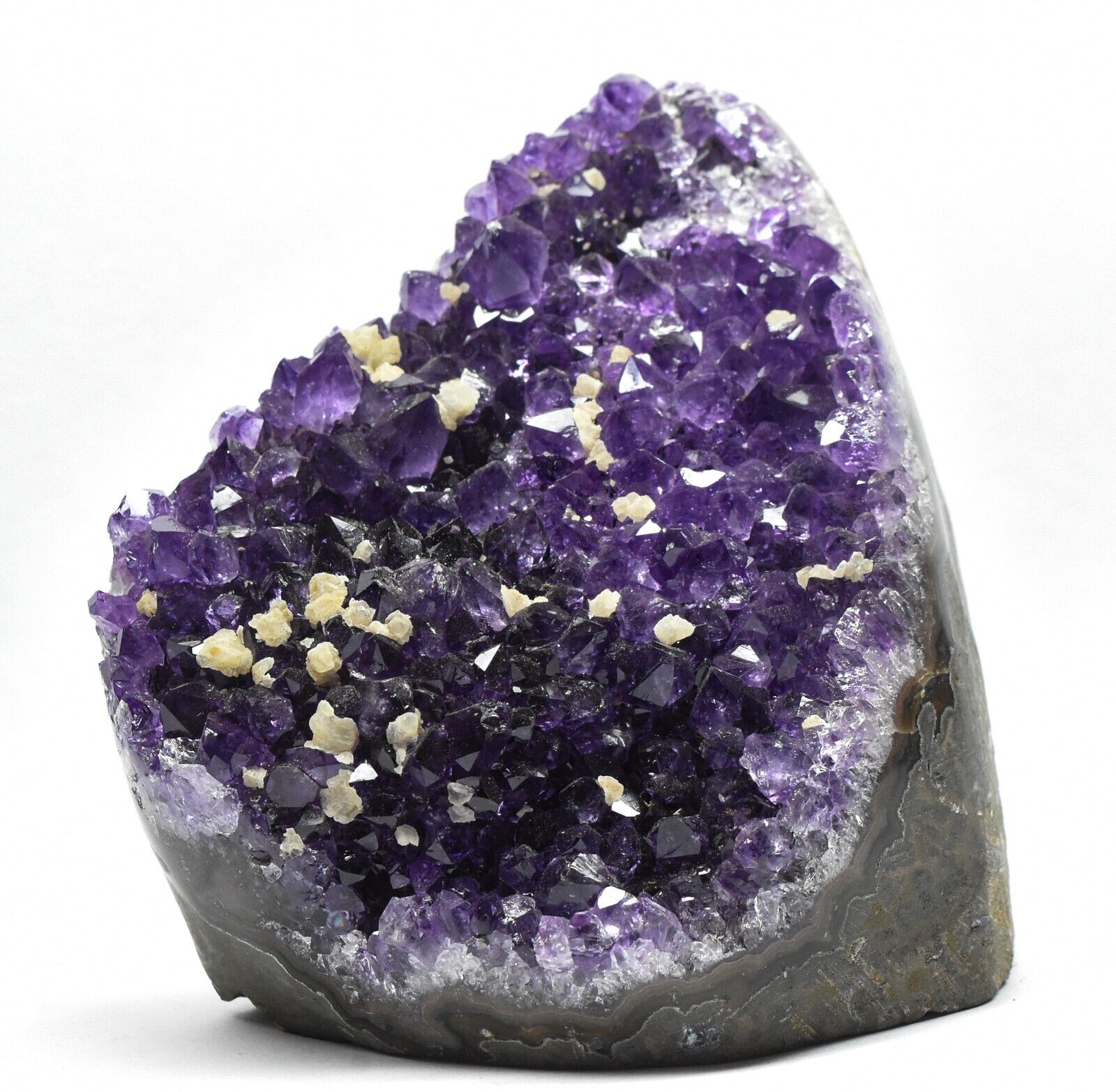 685g Amethyst w/ Inclusions Cluster Natural Gemstone Quartz Mineral Geode Brazil