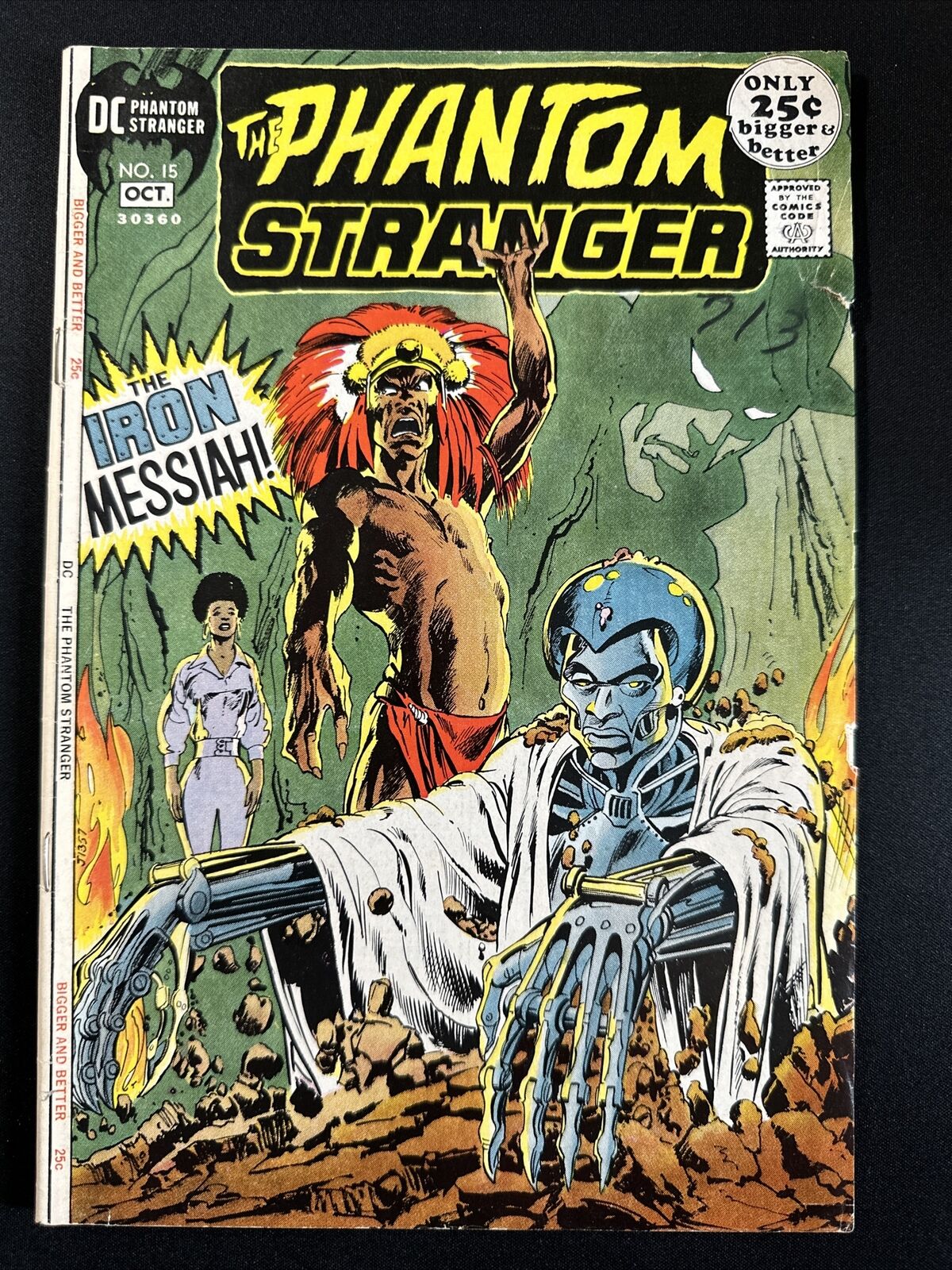 The Phantom Stranger #15 DC Comics Vintage Bronze Age Horror 1st Print VG *A1