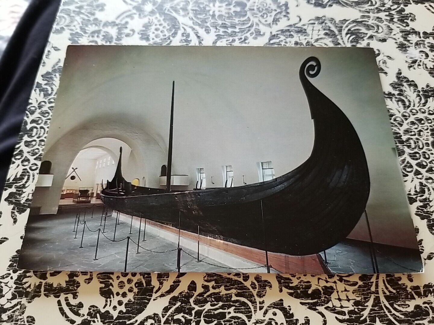 THE OSEBERG SHIP, THE VIKING SHIPS MUSEUM, OSLO, NORWAY Unposted 