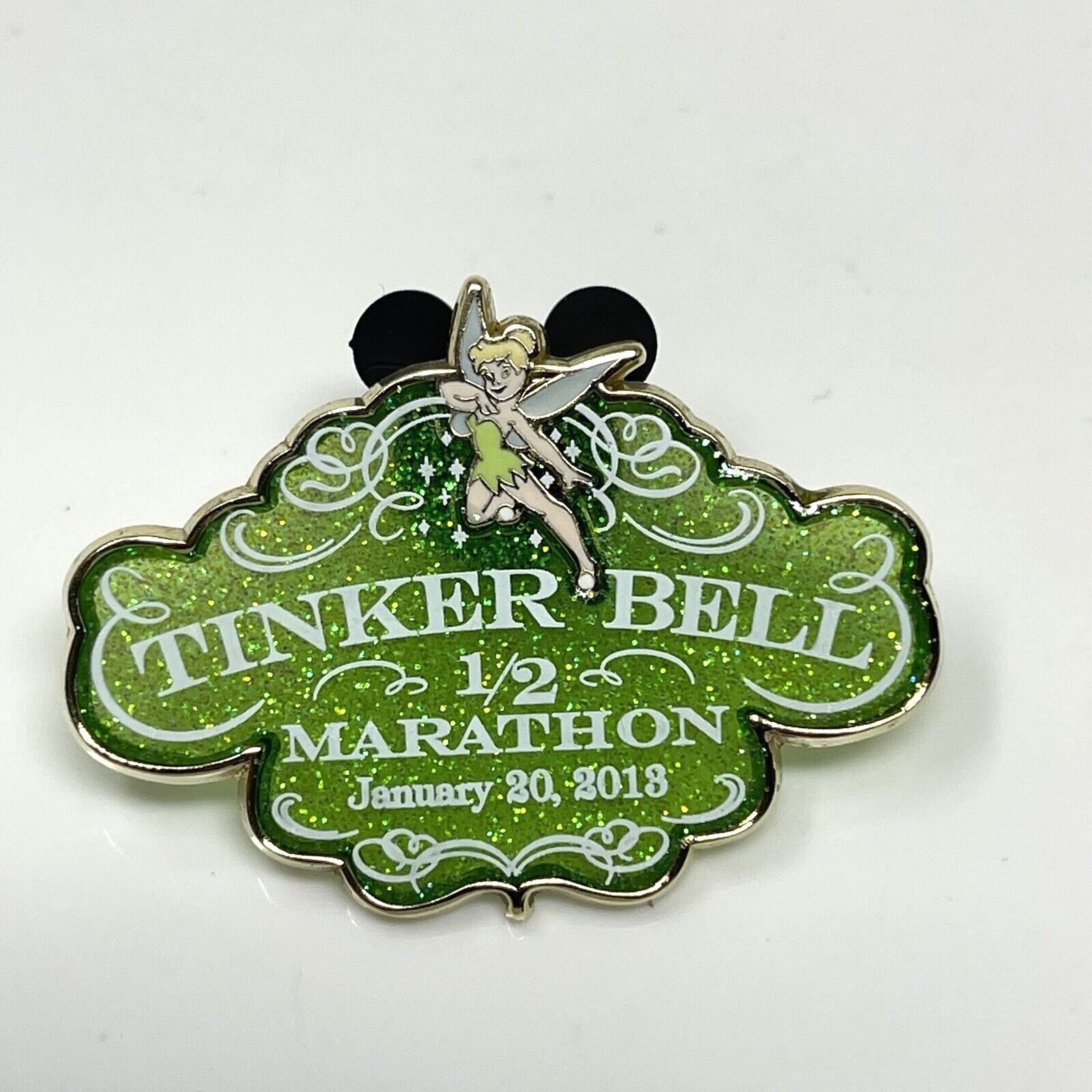 Disneyland Tinker Bell Half Marathon Pin Limited Release 2013 Logo 94367