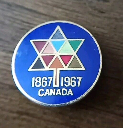 1867 - 1967 Canada Confederation Centennial Lapel Pin