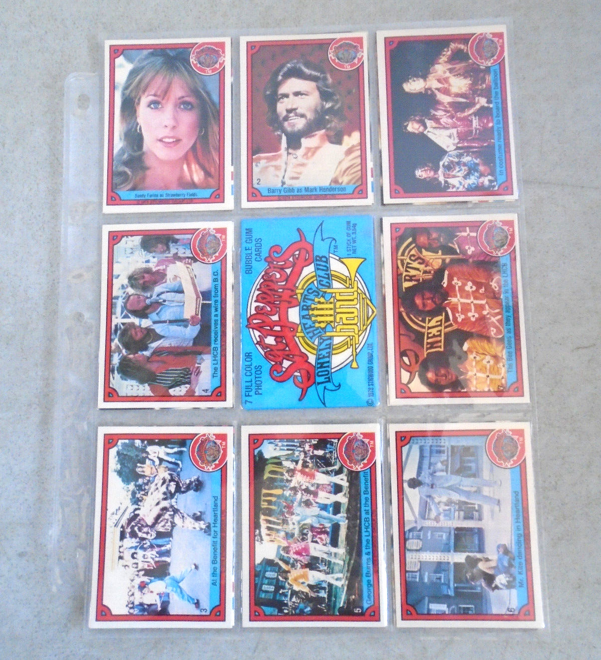 COMPLETE 1-66 1978 STIGWOOD SGT PEPPERS LONELY HEARTS CLUB TRADING CARD SET