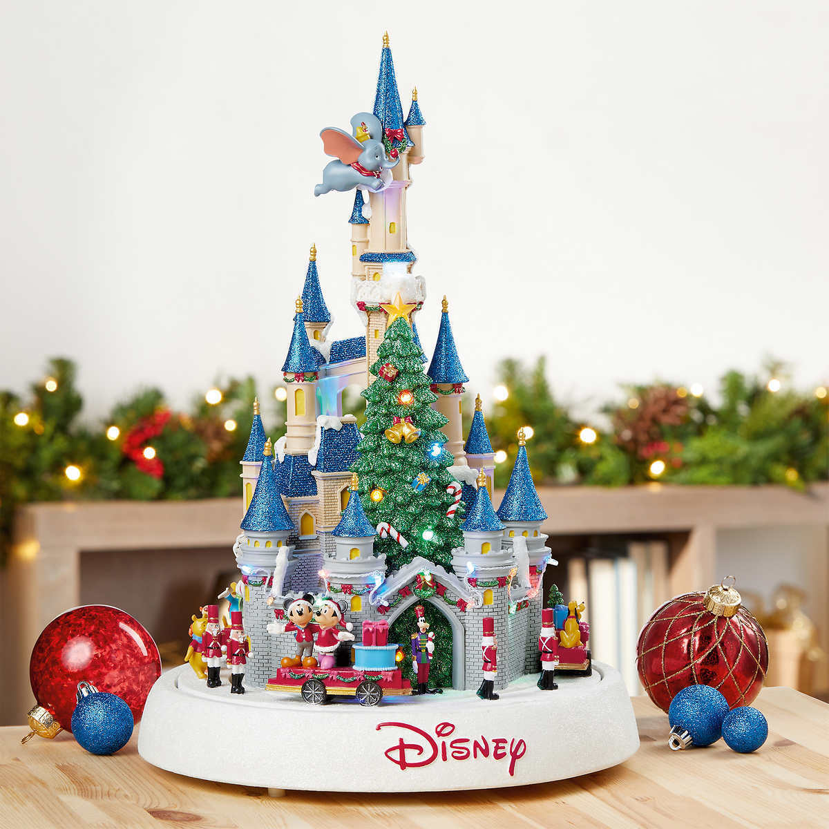 ✅✅Disney Animated Castle with Lights and Music Christmas, Mickey Pooh Donald✅✅✅✅