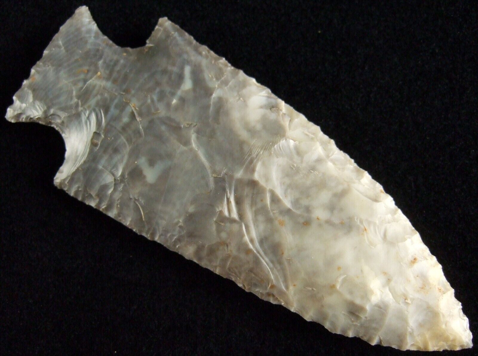Exceptionally Fine 3 13/16 inch Indiana Hopewell Point with T&T COA Arrowheads