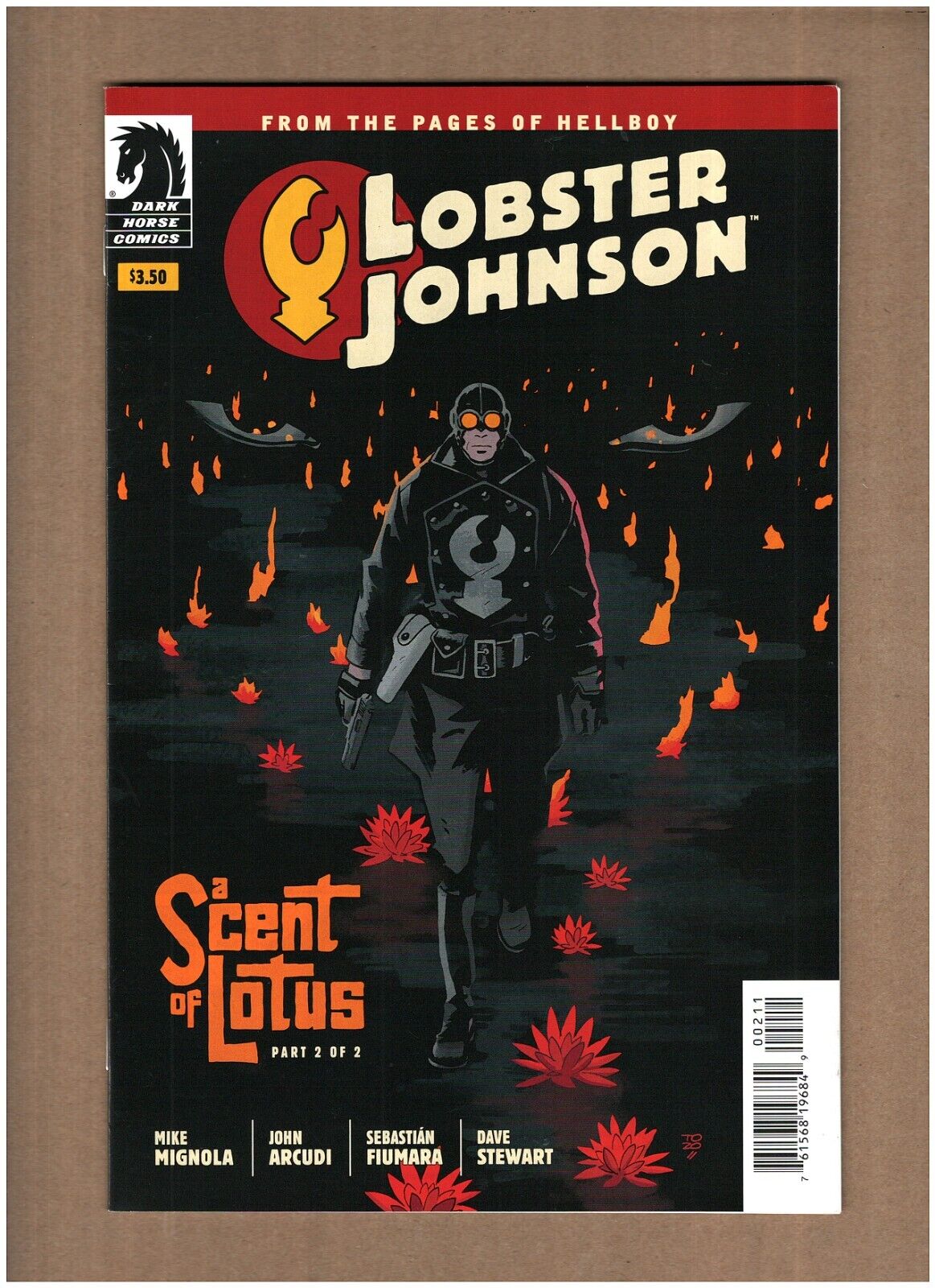 Lobster Johnson: A Scent of Lotus #2 Dark Horse 2013 Mignola Hellboy NM- 9.2