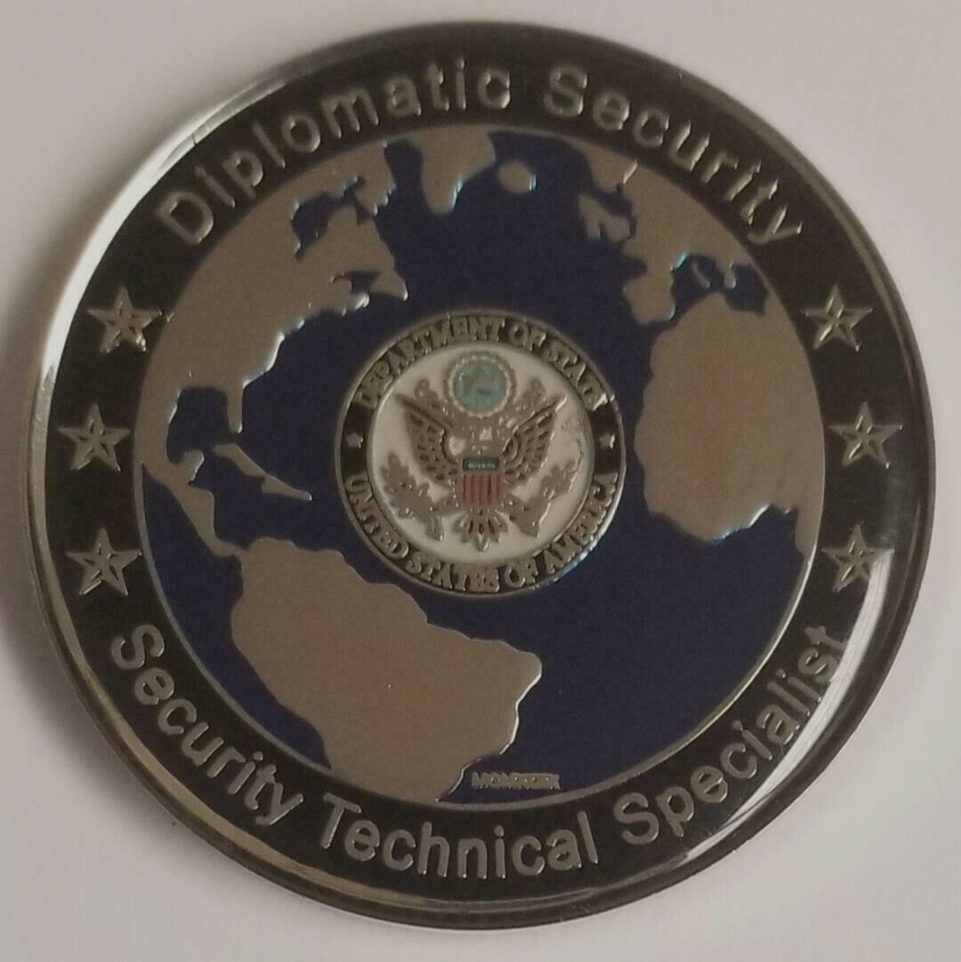 DOS Dept of State DSS Diplomatic Security Service Security Tech Specialist Coin