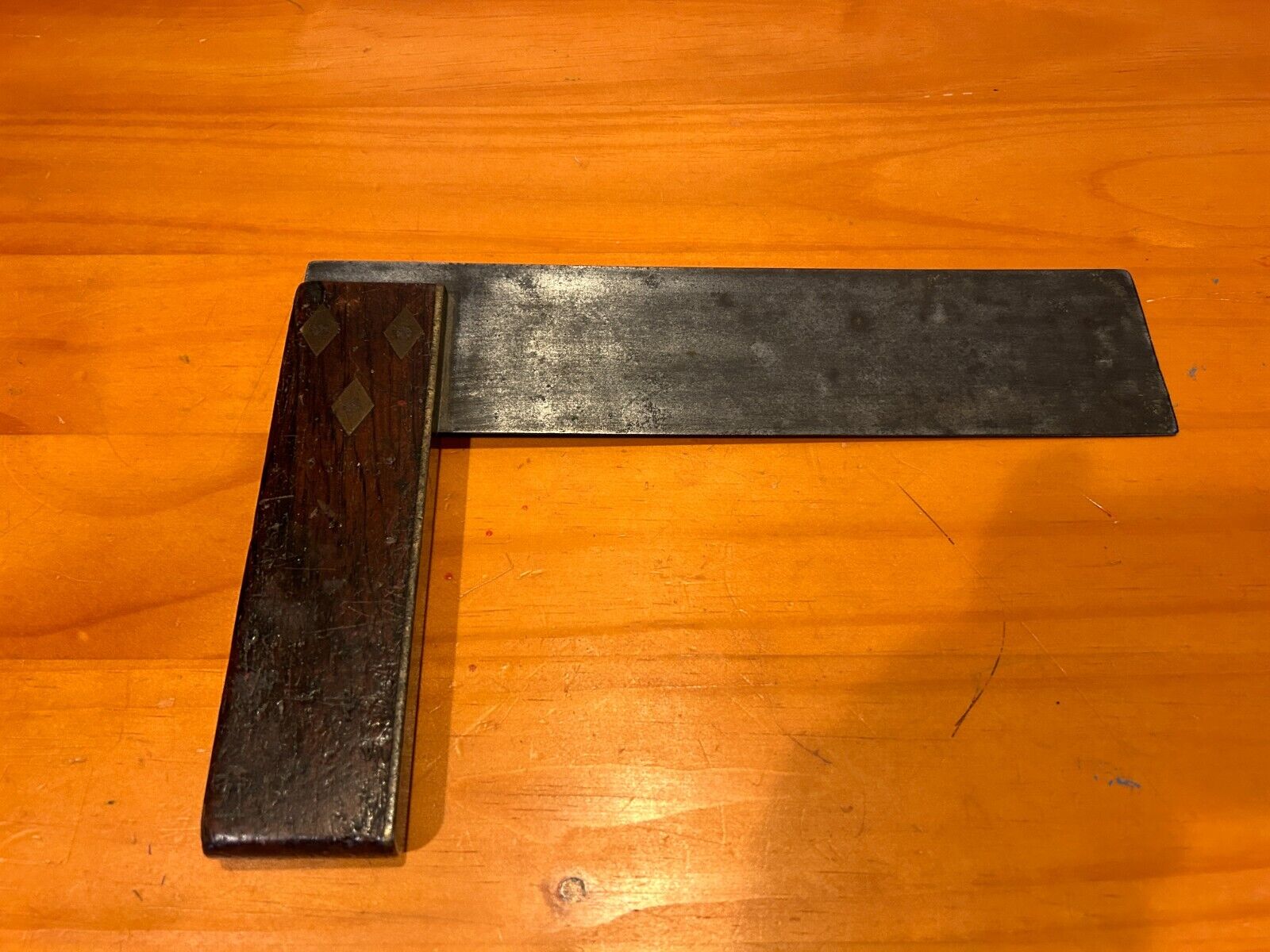 Vintage 9-inch Try Square (Likely a Rabone Chesterman)