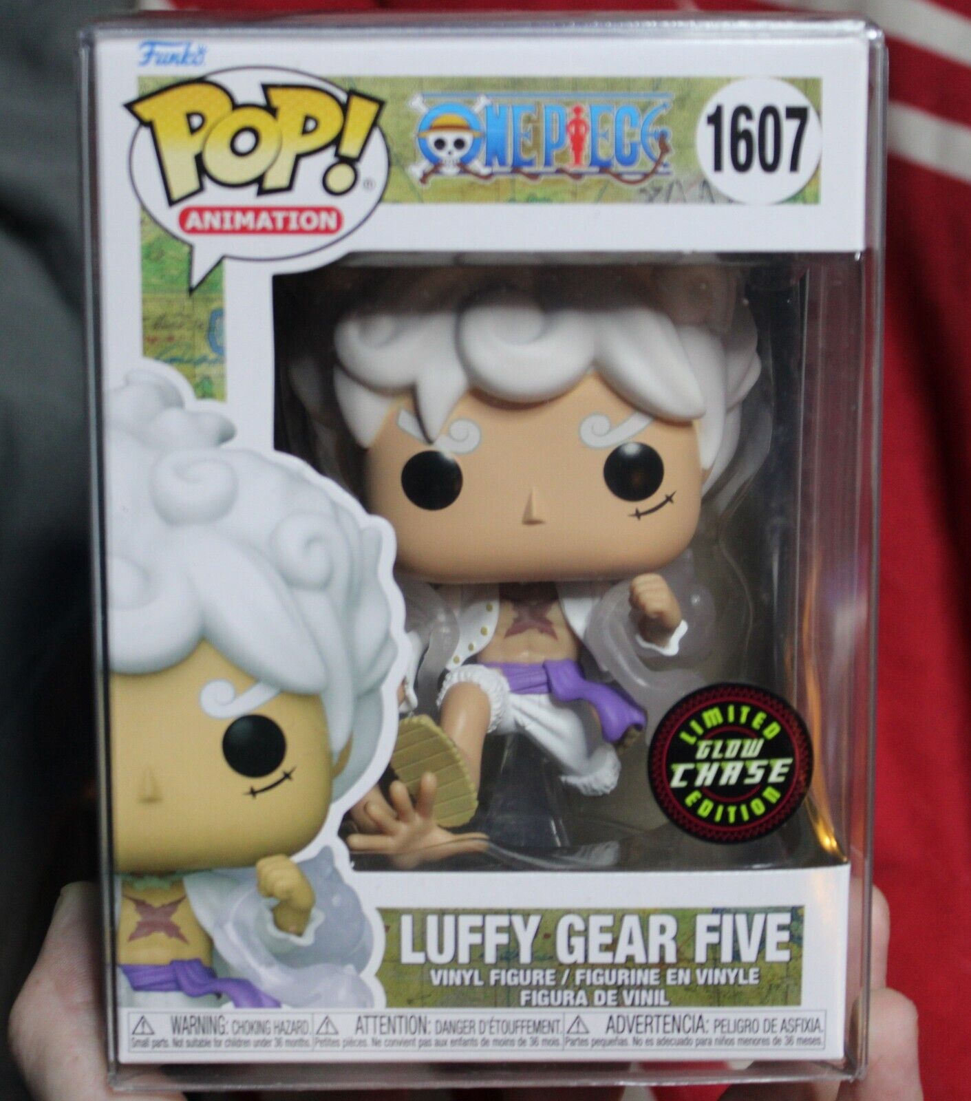 ONE PIECE LUFFY GEAR FIVE CHASE FUNKO (GLOWS) (FREE SHIPPING) (MINT CONDITION)