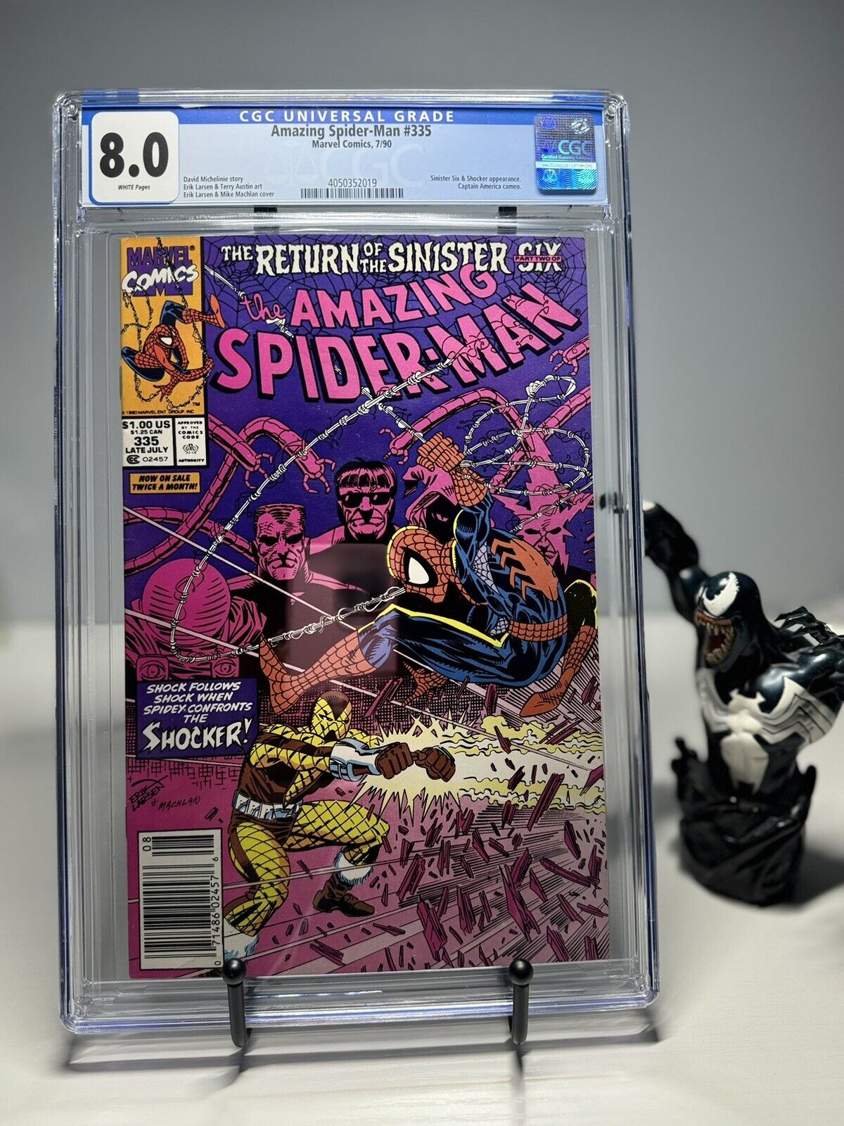 The Amazing Spider-Man #335 | CGC 8.0 | Newsstand Edition