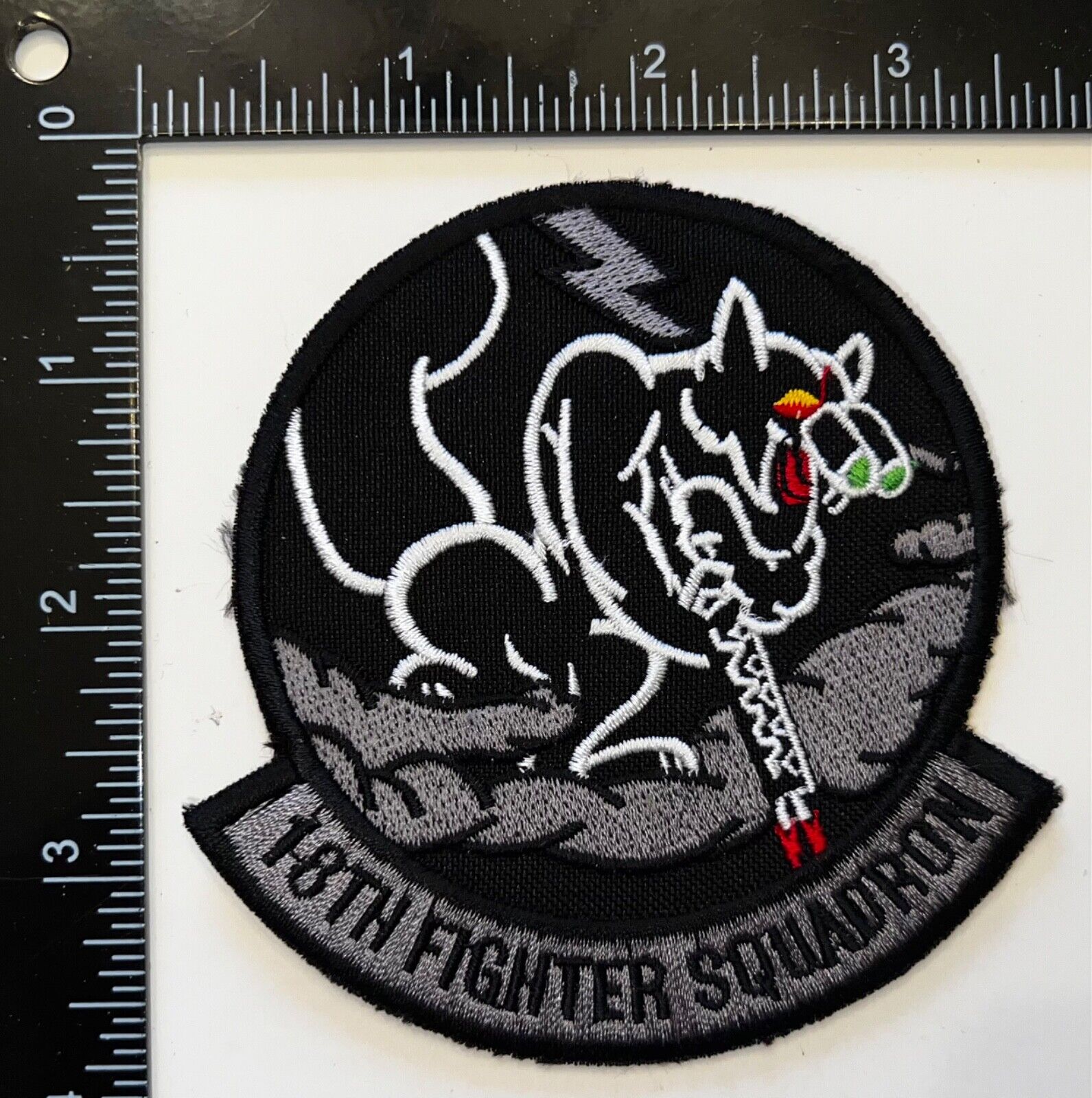 USAF 18th Fighter Squadron Patch