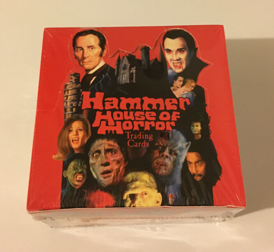 1995 Cornerstone - Hammer House of Horror Series 1 - Factory Sealed Box 36 Packs