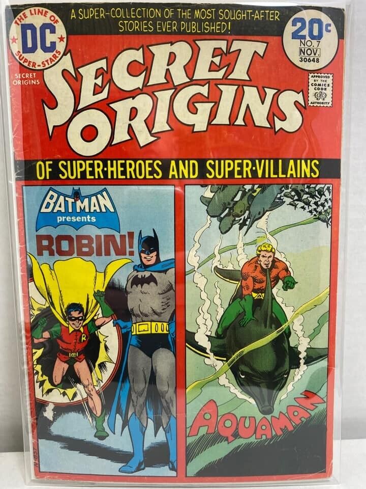 32304: DC Comics SECRET ORIGINS #7 Fine Grade