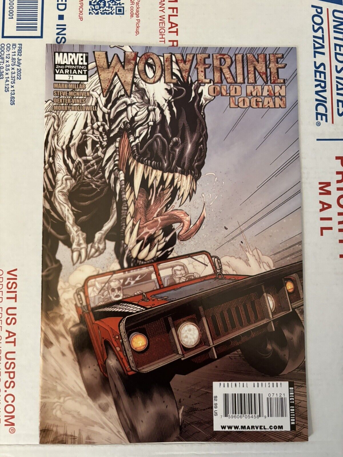 Wolverine #71 2nd Print McNiven Marvel 2009 CGC It  1st Full Venomsaurus Rex