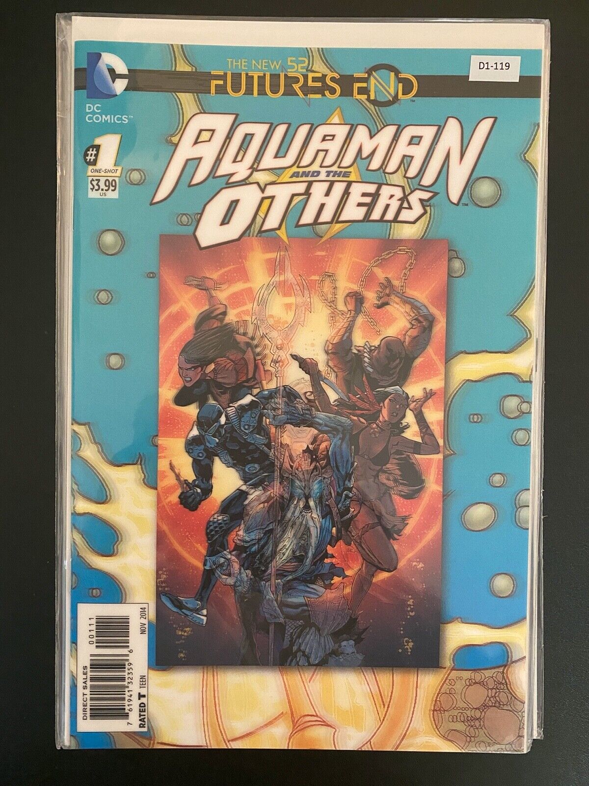 Aquaman and the Others 1 Lenticular Cover Variant High Grade DC Comic D1-119
