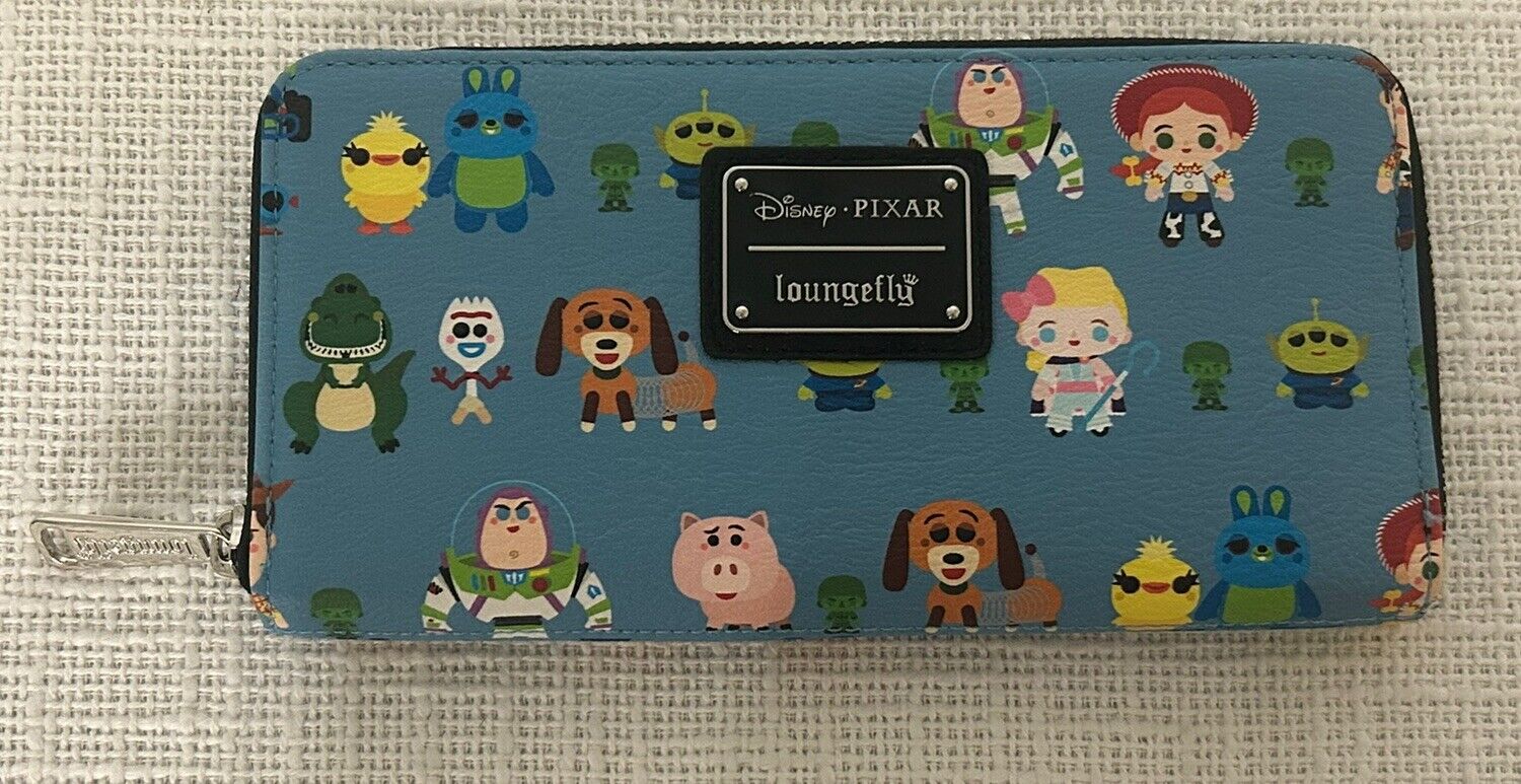 Disney Pixar Loungefly Toy Story 4 Zip Around Wallet - Pre Owned