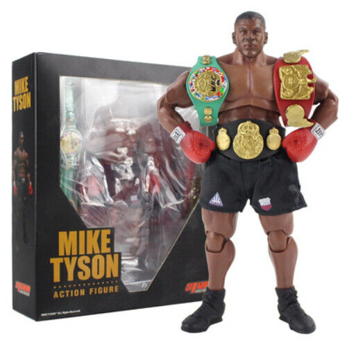King of Boxing Mike Tyson Boxer with 3 Head Sculpts Action Figure Model Toy Box