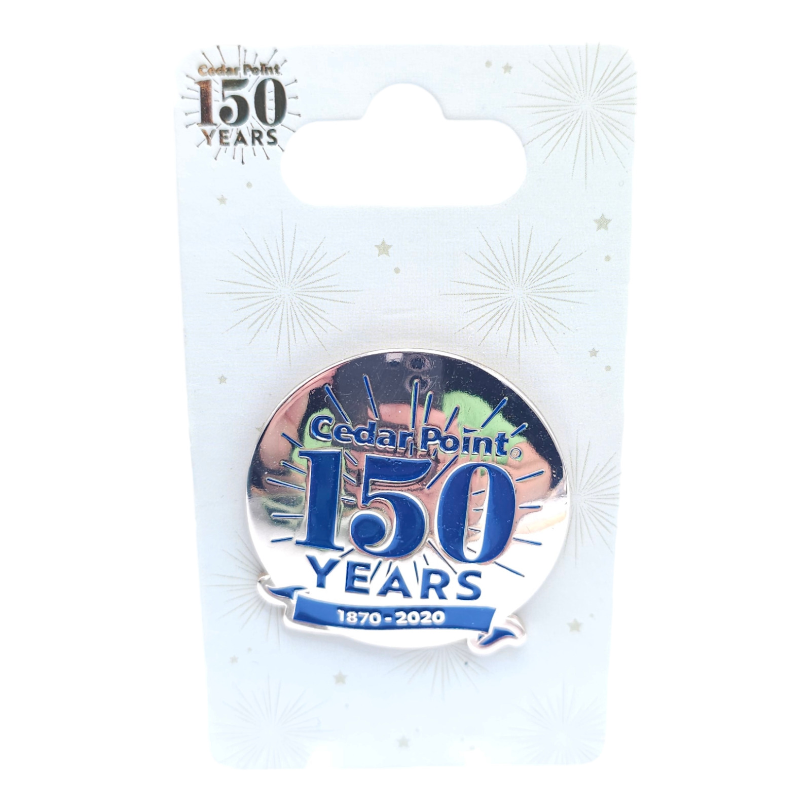 NWT Cedar Fair Cedar Point 150 Years 1870-2020 Pin