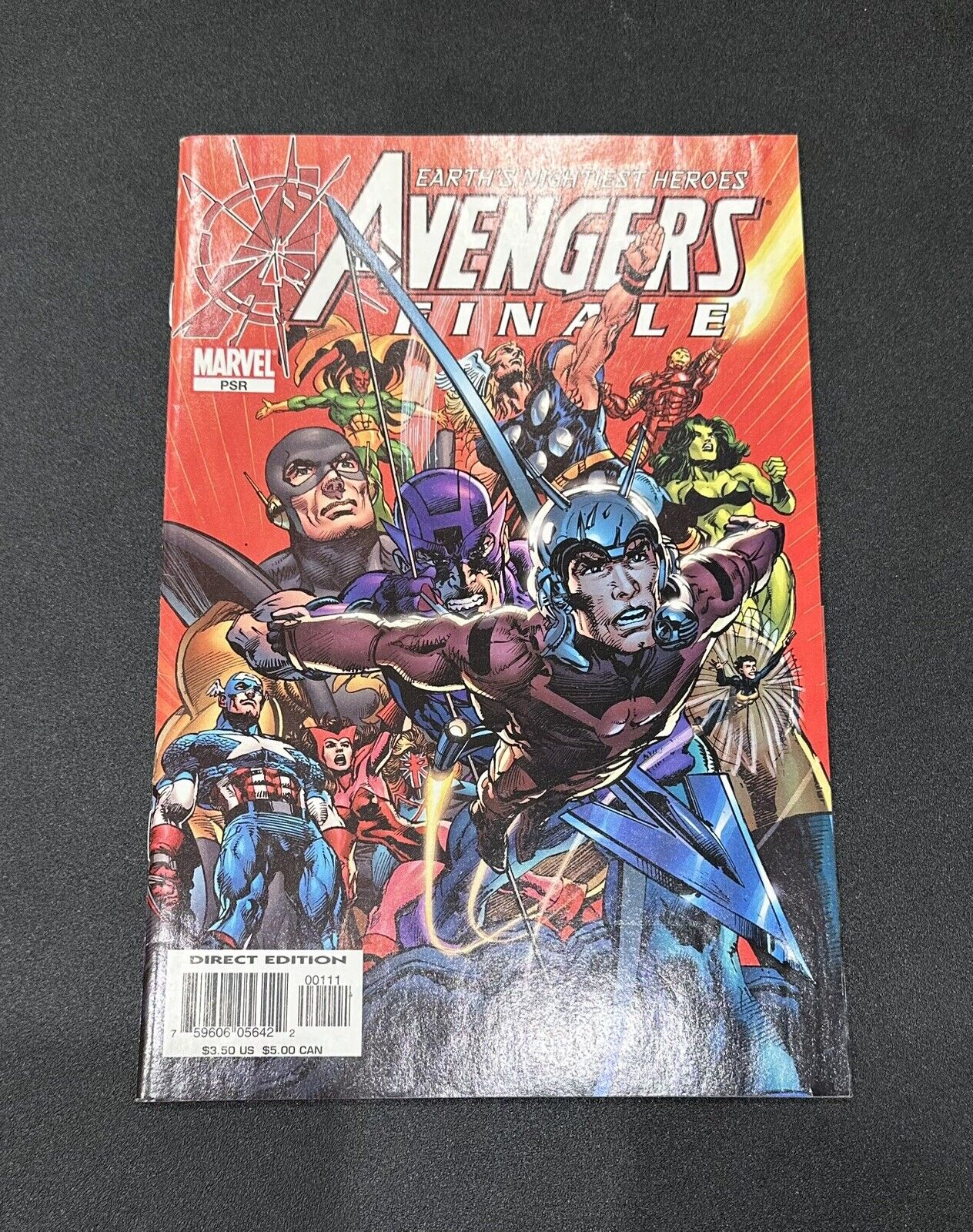 Avengers finale #1 PSR Marvel 2004 One- Shot Neal Adams Cover Art