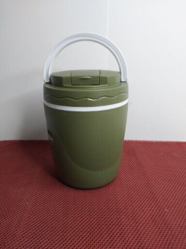 Vintage Coleman 3-Compartment Lunch Thermal lunch 1.2 liter Green