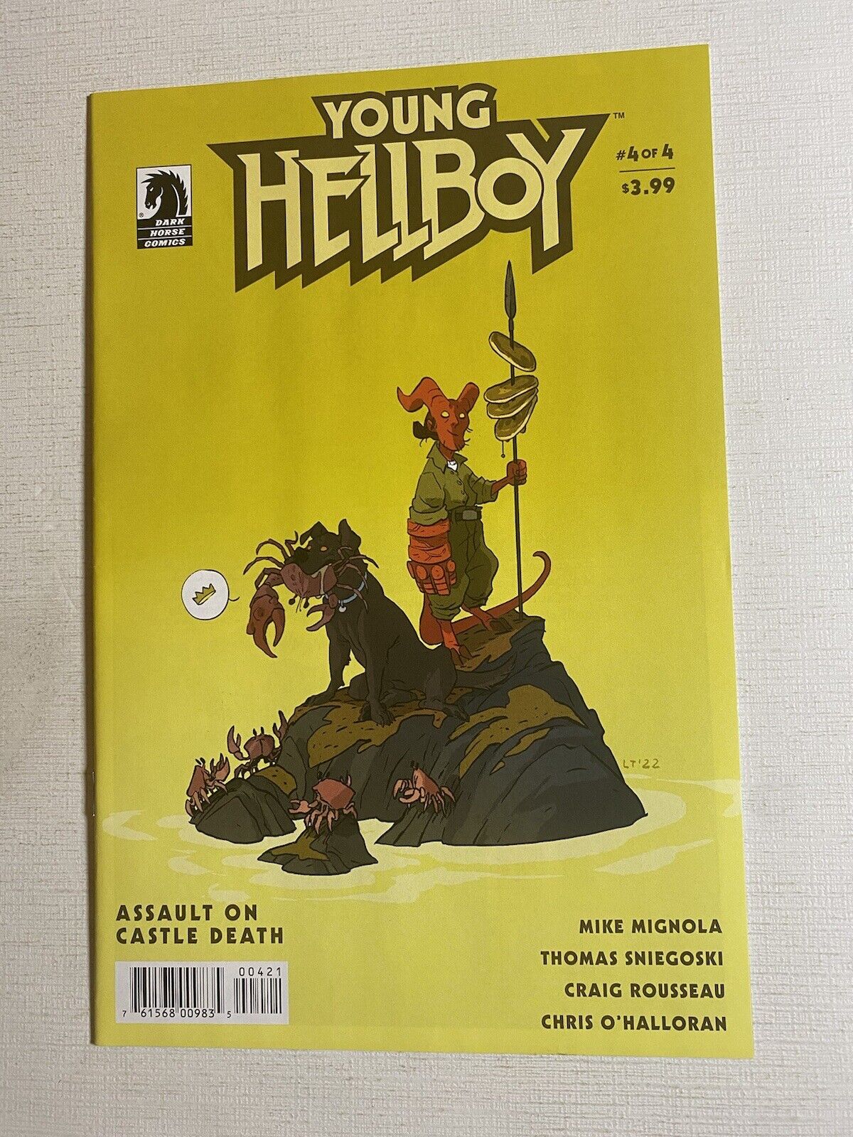 Young Hellboy Assault On Castle Death #4B (Dark Horse, 2023) In VF/NM Condition