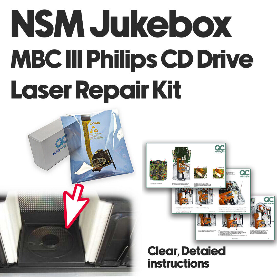 NSM Jukebox CD Drive Laser Repair Kit - CD Pro Philips