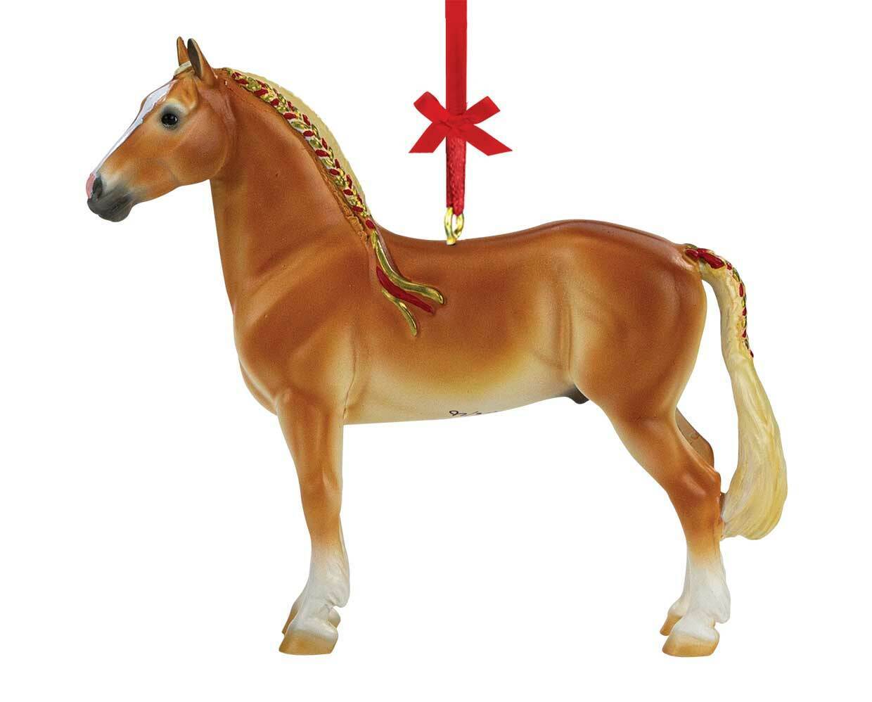 Breyer Horses 2021 Holiday Christmas Belgian Beautiful Breeds Ornament #700522