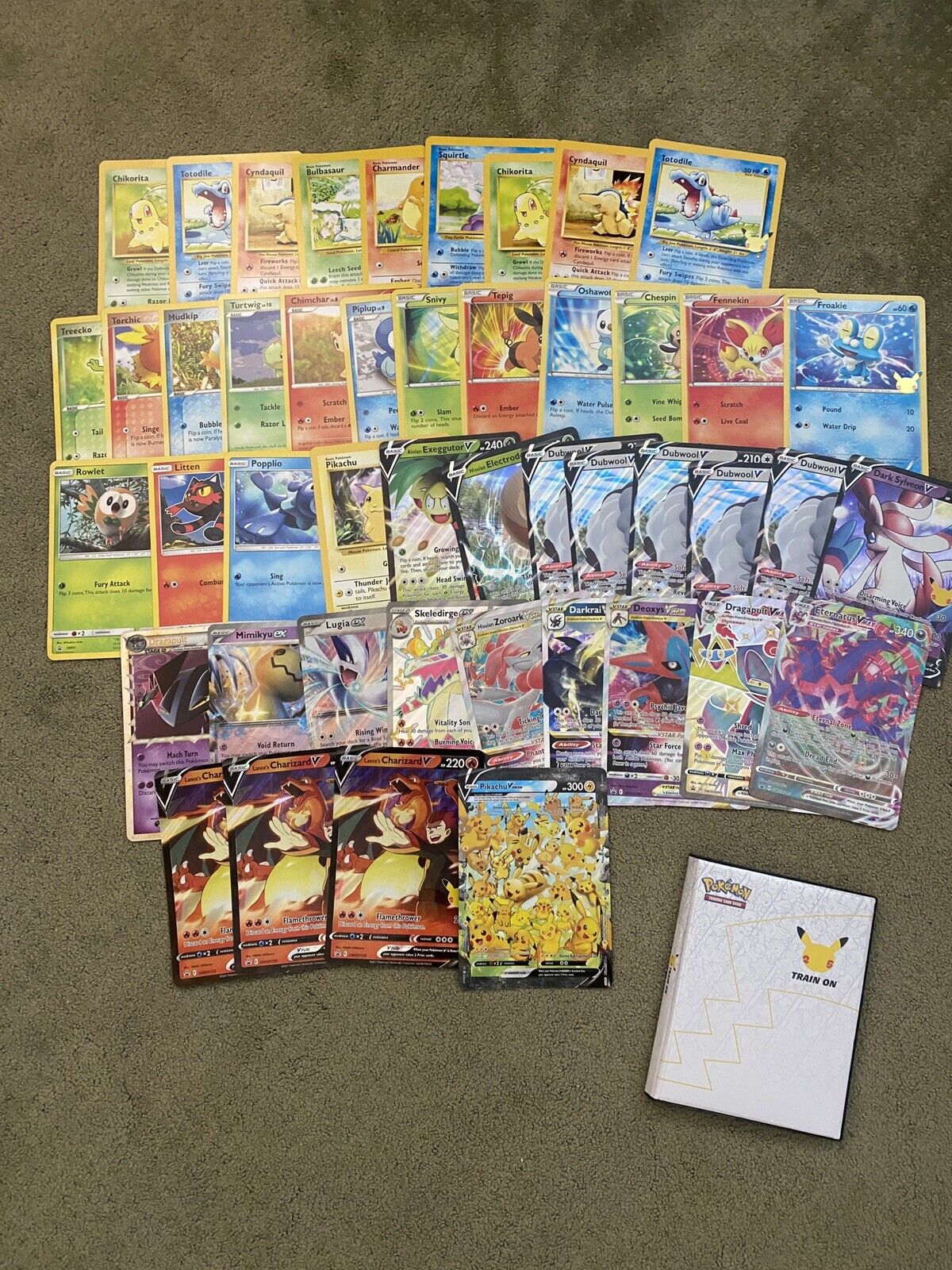 47 JUMBO CARDS + BINDER TO STORE — Pokemon Card Lot Oversized Promos