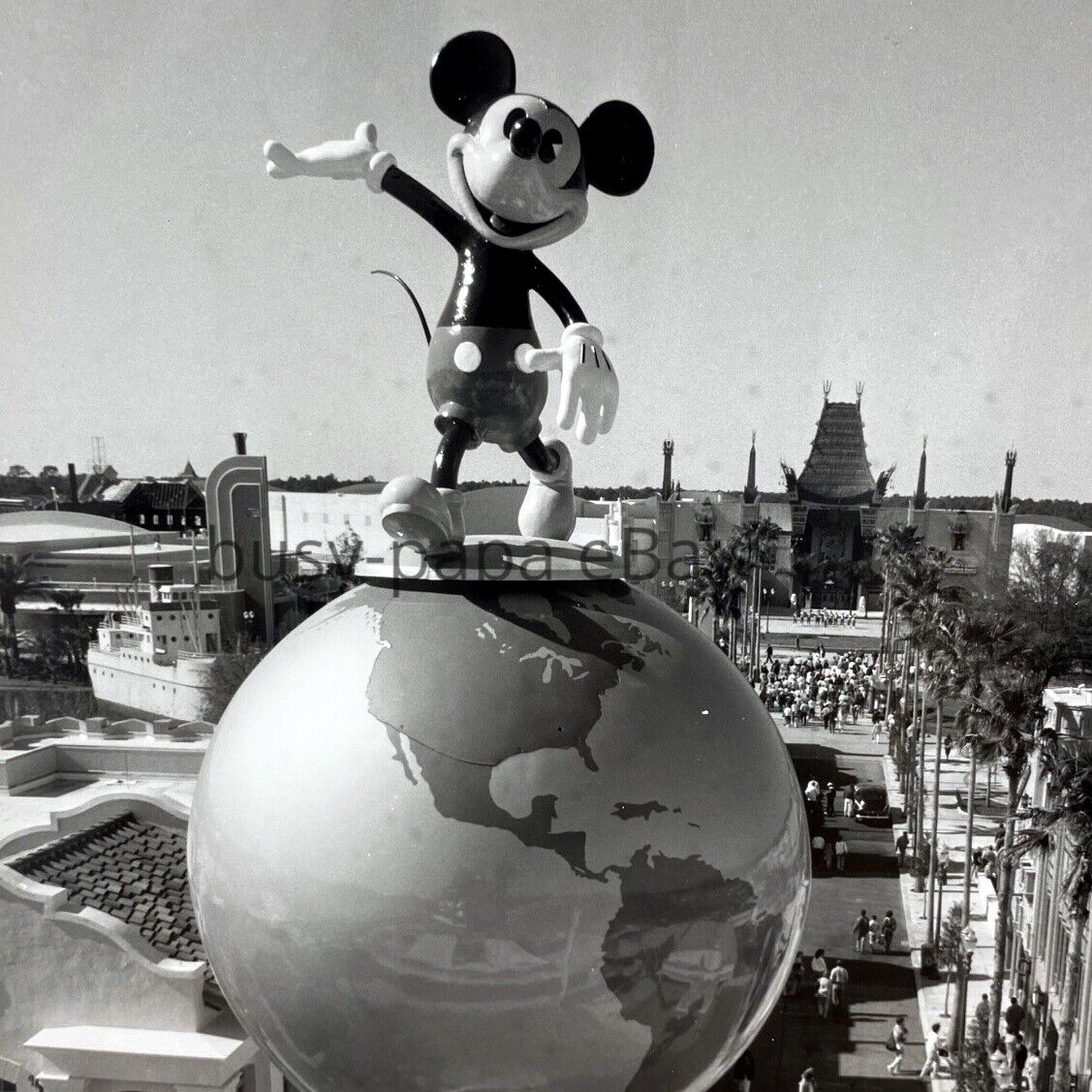 1989 Walt Disney MGM Studios Theme Park California Adventure Hollywood Blvd #1