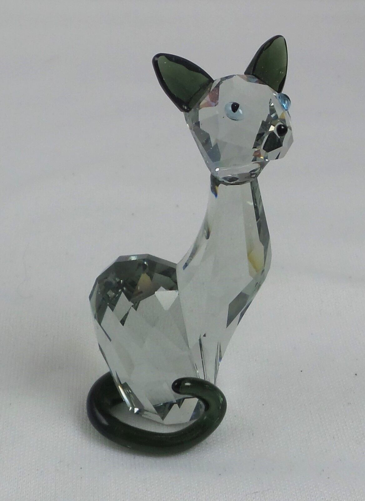 Swarovski Crystal Lovlots Siamese Cat Figure / Figurine