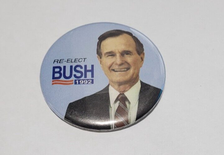 Vintage Re-Elect President Bush 1992 2.25\