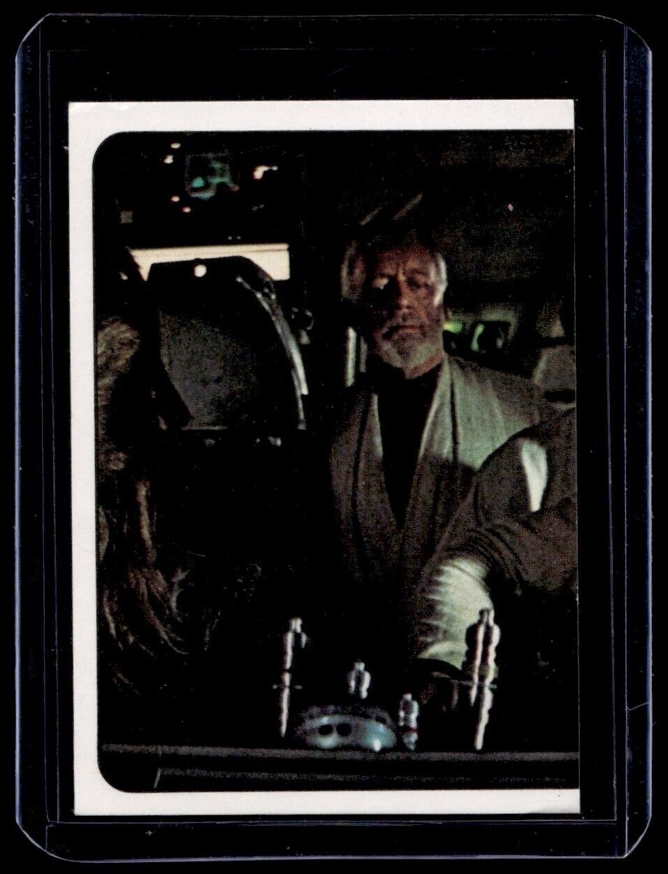 1977 Star Wars Panini Mini Sticker IN THE COCKPIT OF THE FALCON #97
