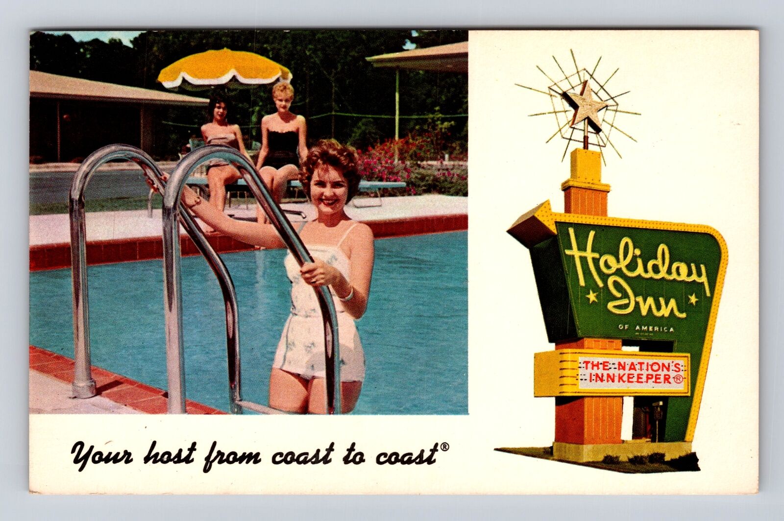 Atlanta GA-Georgia, Holiday Inn Of Atlanta Advertising, Vintage Postcard