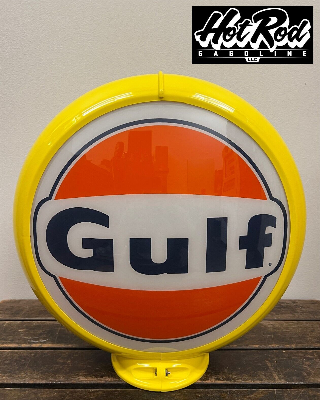 GULF 1960\'s Logo Reproduction 13.5\