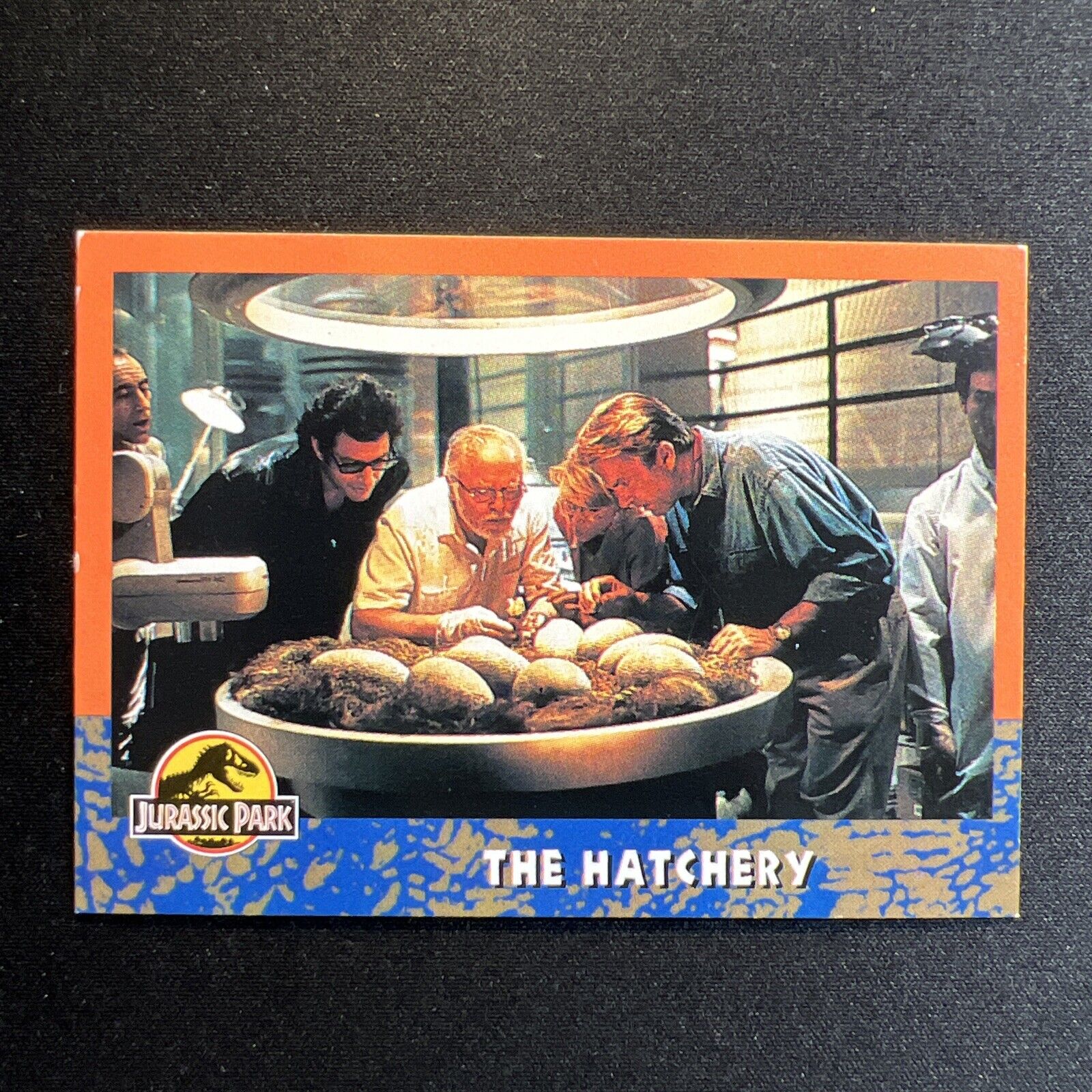 1993 Topps~ Universal Studios~ Jurassic Park #26 The Hatchery 🐱‍🐉🐷🐱‍🐉
