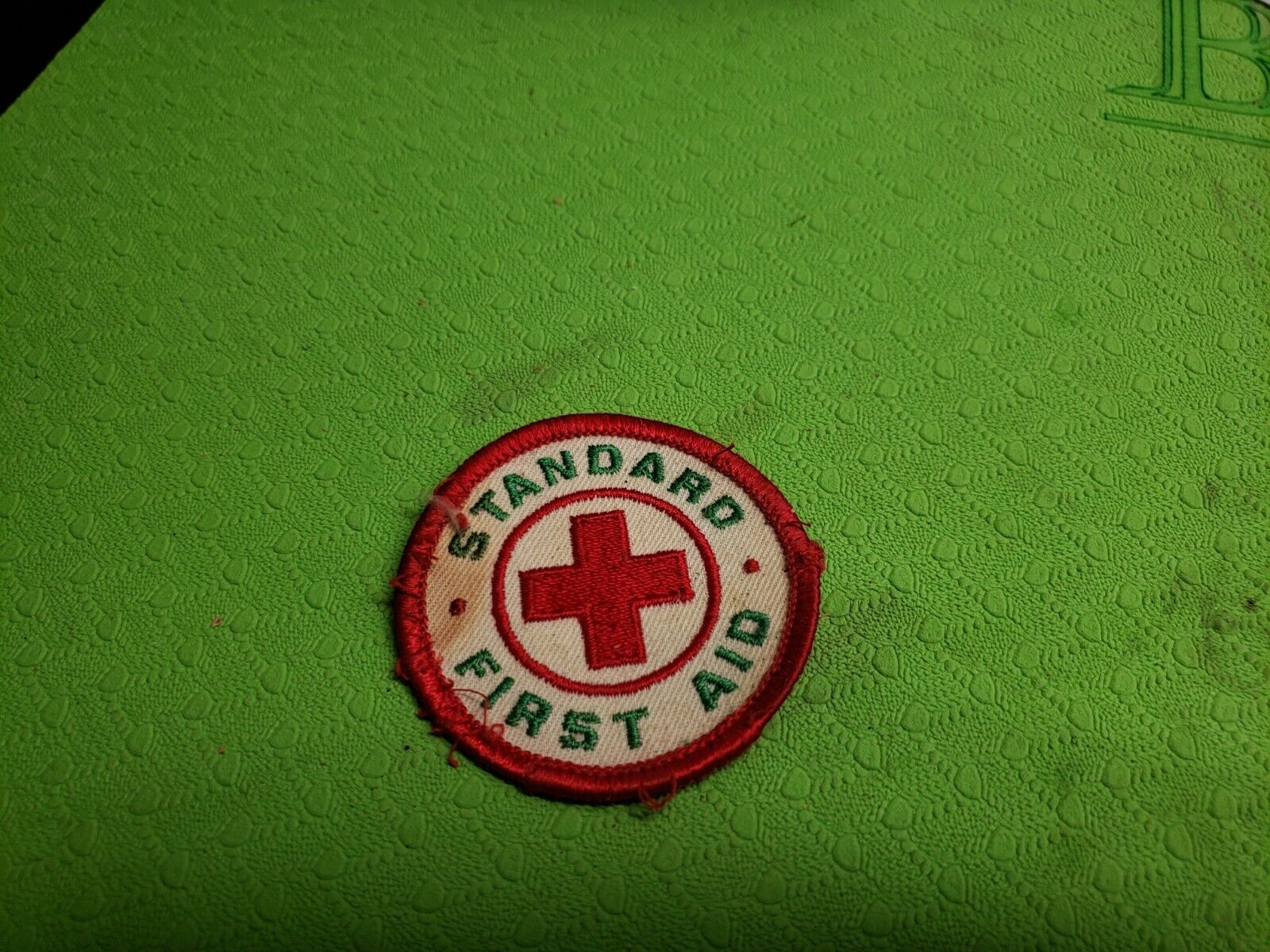 Vintage Standard First Aid Patch