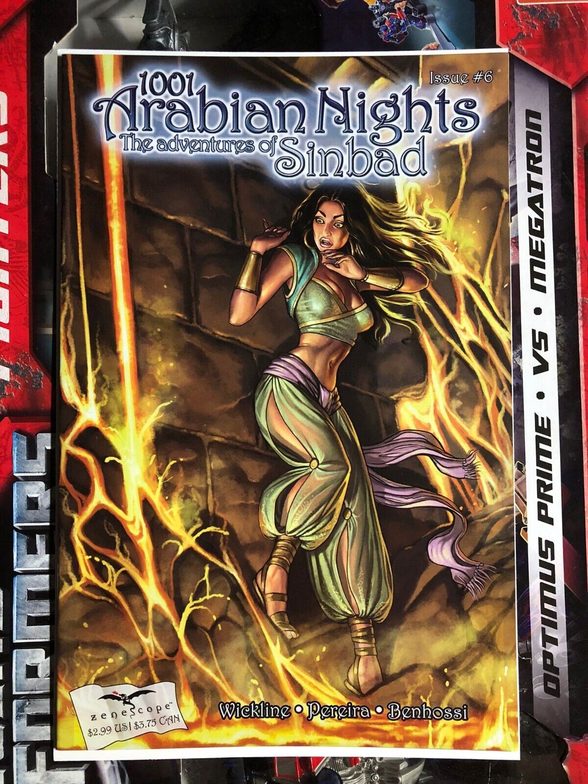 1001 Arabian Nights the Adventures of Sinbad #4 Zenecope Comic