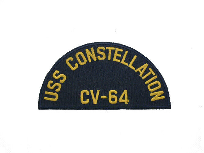 USS CONSTELLATION CV 64 US NAVY HAT PATCH