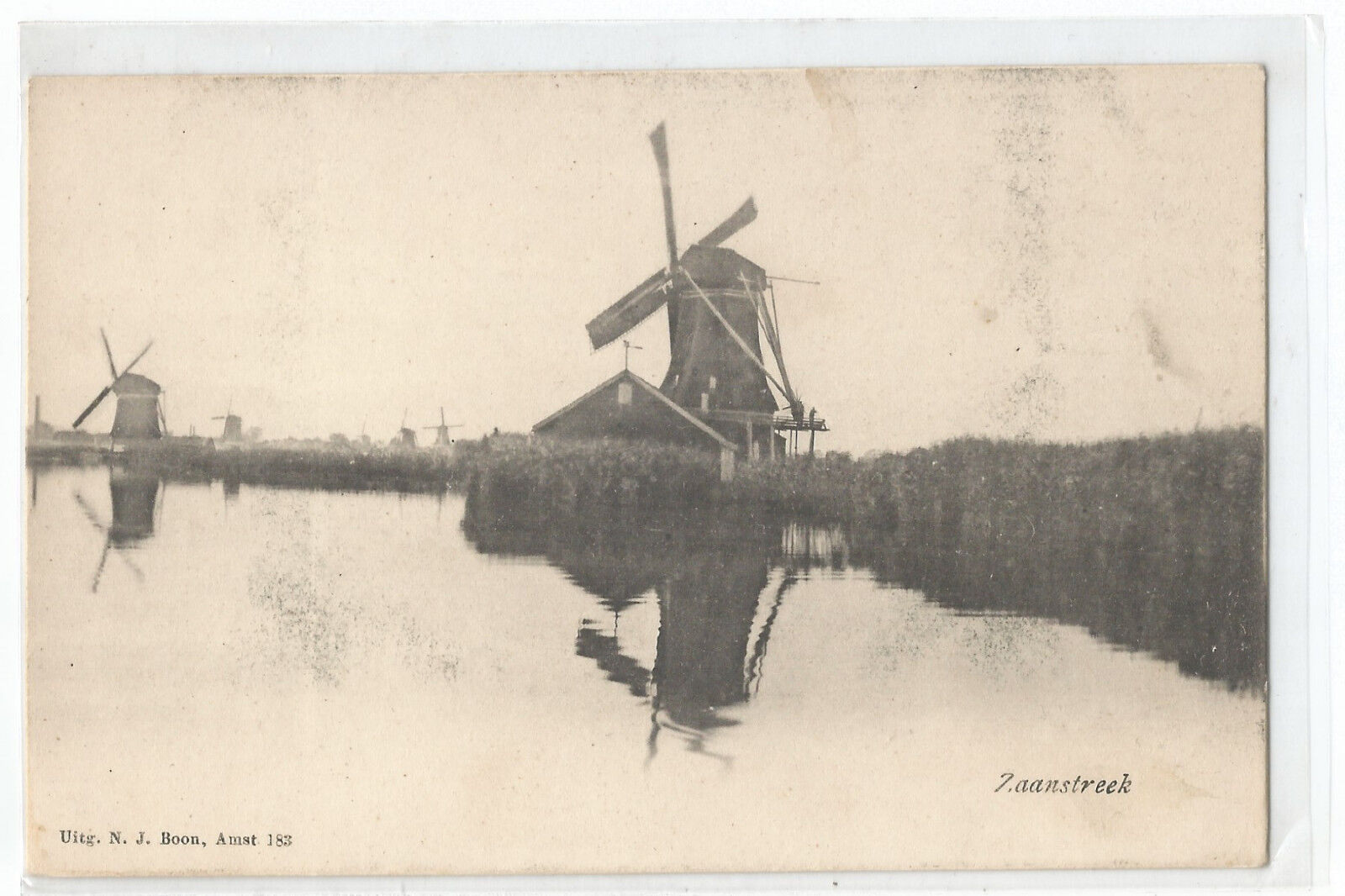 Netherlands, Zaanstreek, Windmill