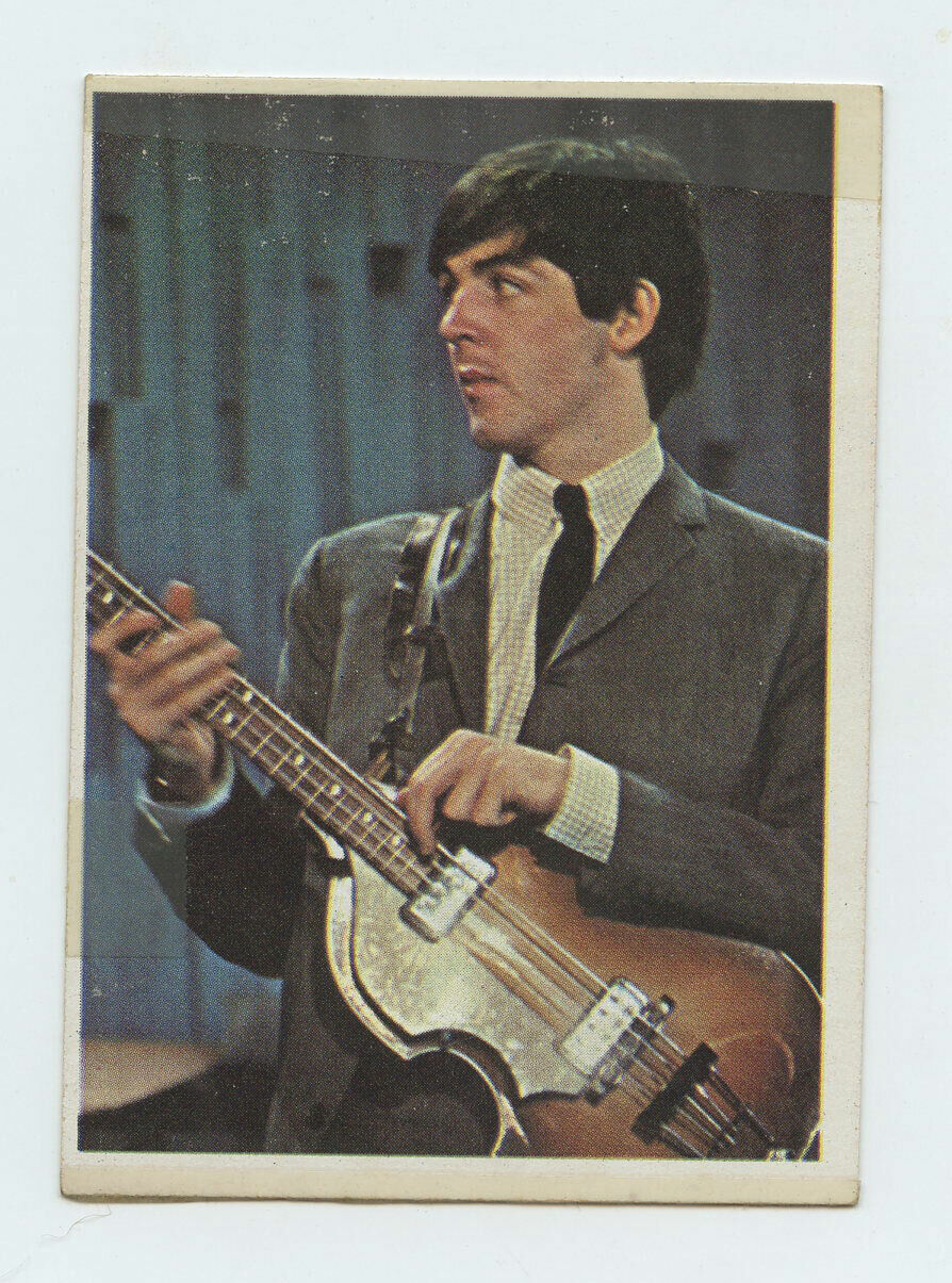 The Beatles 1964 Topps Color Trading Card No. 8