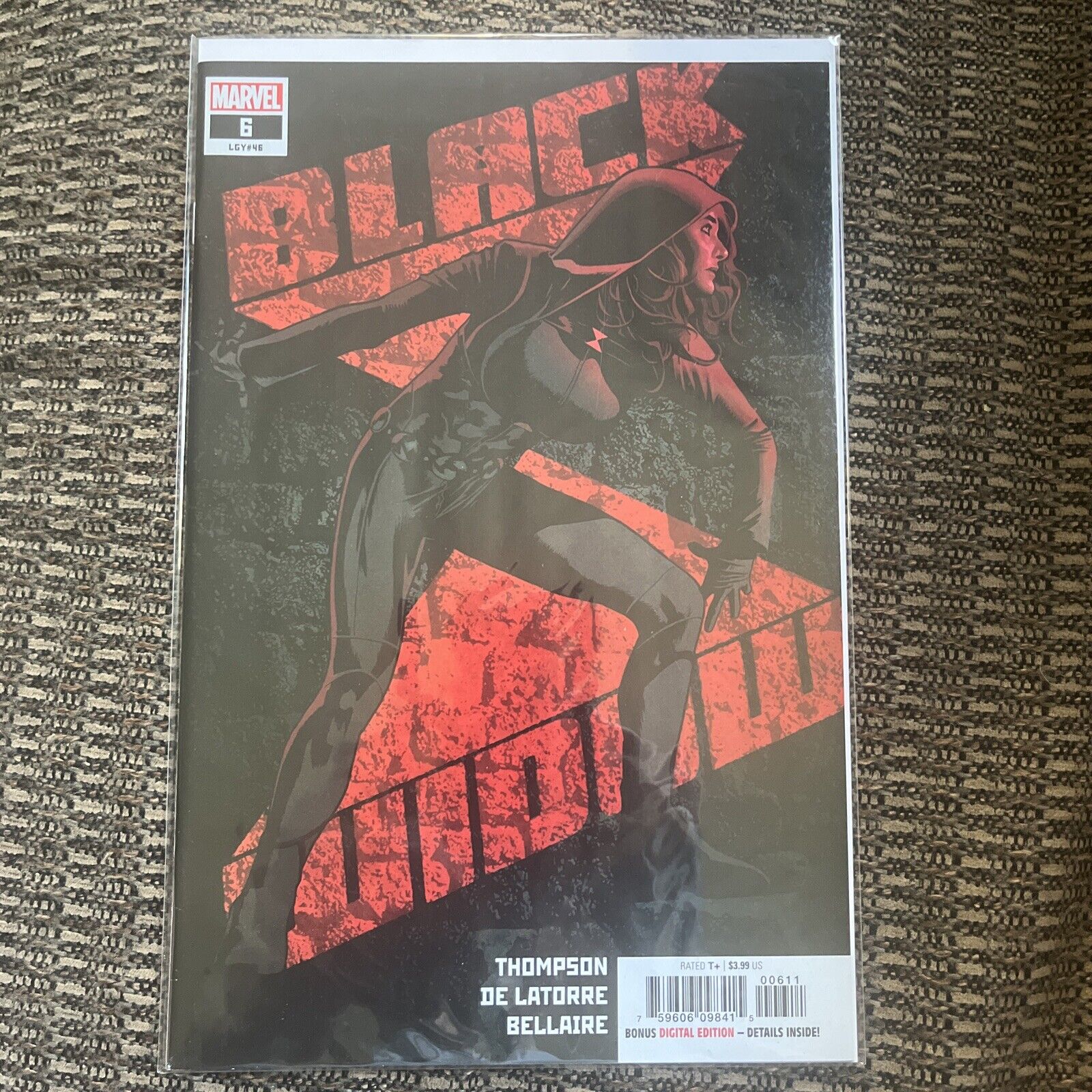 Black Widow 6 1st Lucy Nguyen Adam Hughes Cover Art Marvel Comics