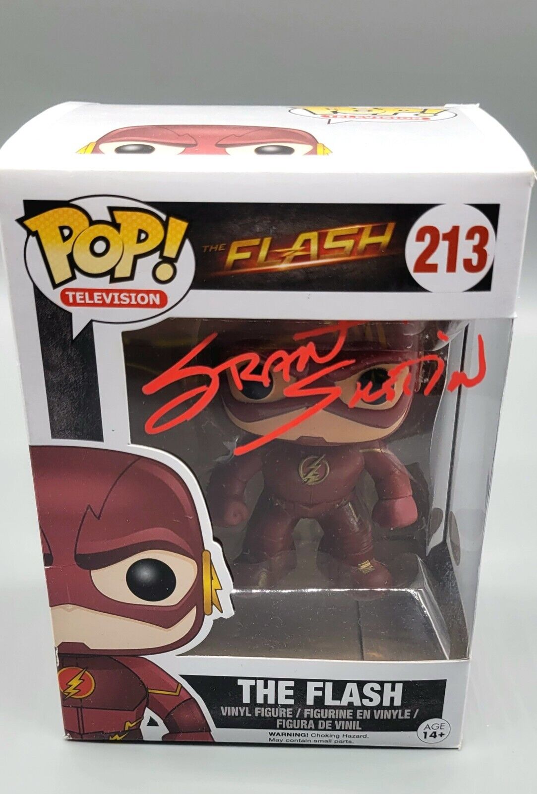 Grant Gustin: The Flash, 213, Autographed With JSA COA 