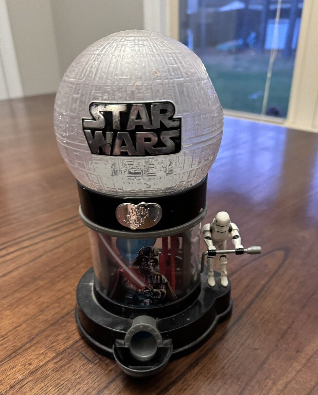 Star Wars Jelly Belly Death Star Candy Dispenser Machine With Stormtrooper 
