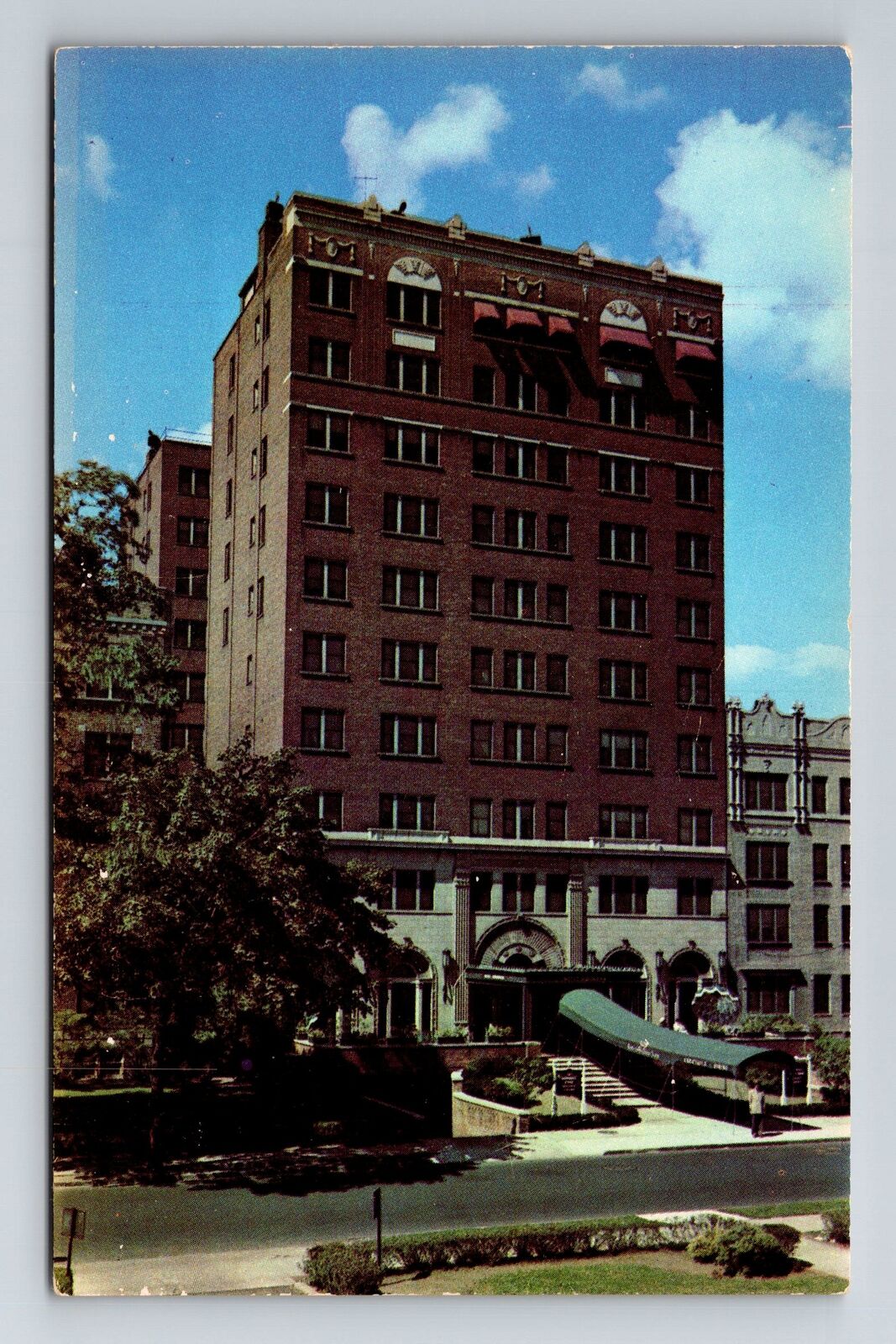 East Orange NJ-New Jersey, Hotel Suburban, Outside, Vintage Postcard