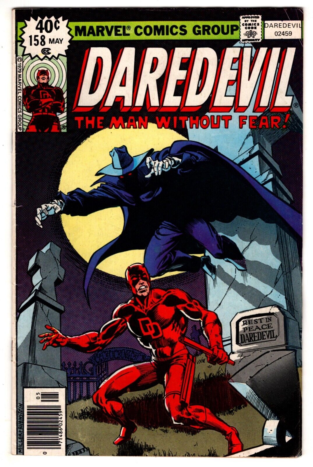 Daredevil  #158   First Frank Miller Daredevil   A Grave Mistake