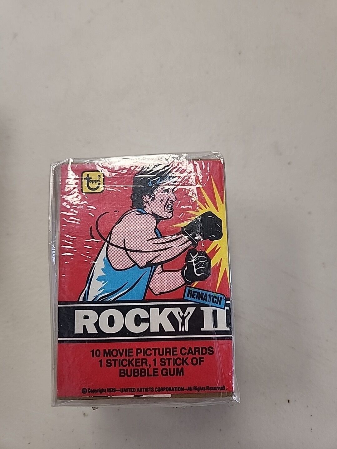 1979 Topps Rocky II Complete Set 99 Cards 22 Stickers