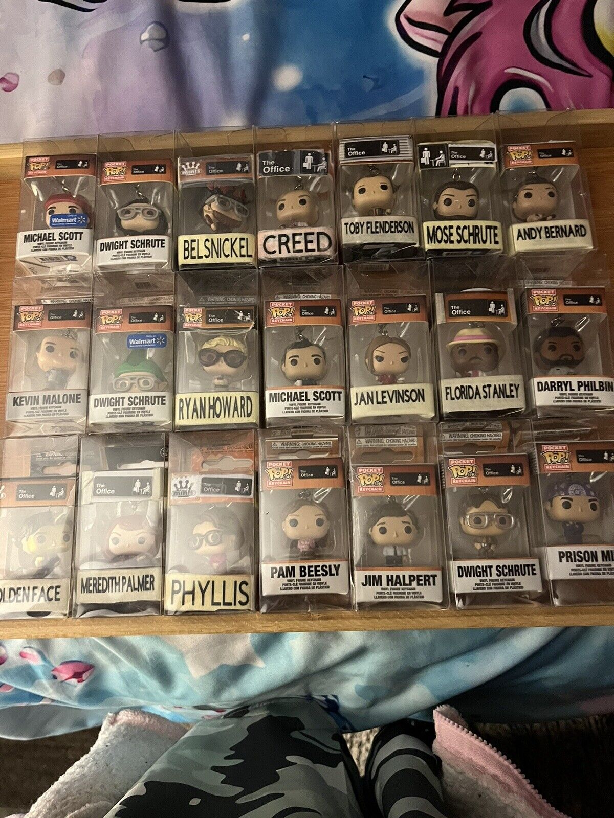 Funko Keychains Collection Of 21 Keychains Of The Office. Make An Offer
