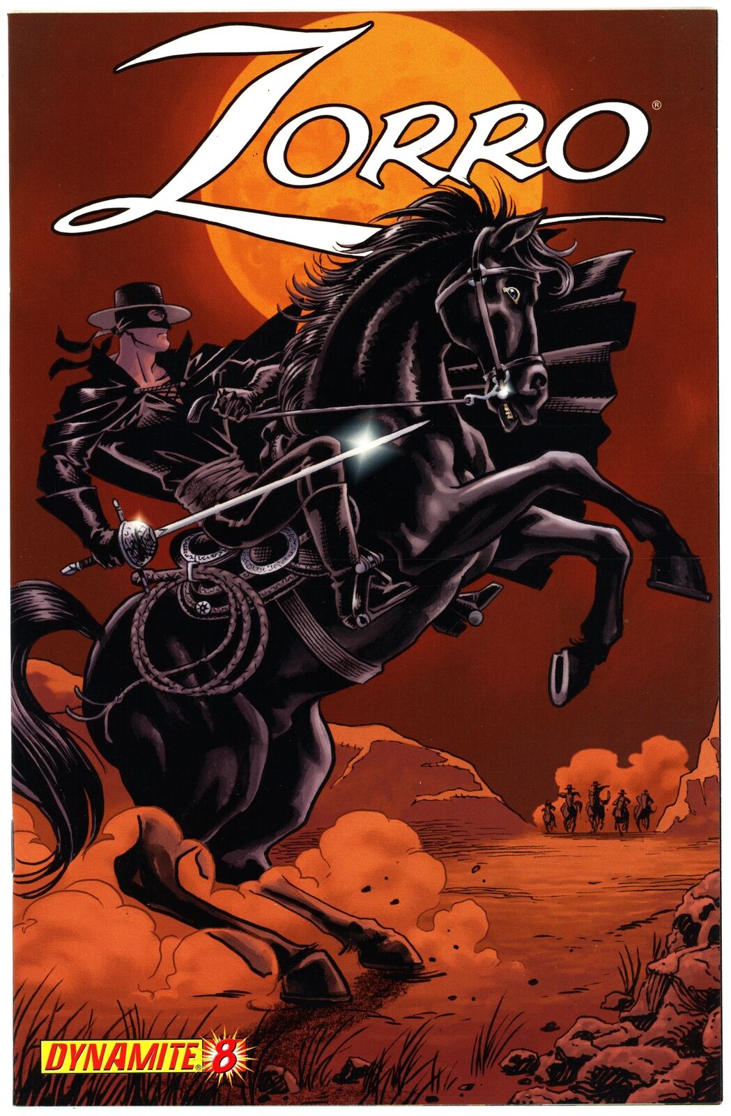 Zorro (2008) #8 NM- Matt Wagner Cover